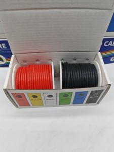 <span class=keywords><strong>Kit</strong></span> de câblage DIY avec fil de cuivre pur 28AWG souple 450V/750V, 6 couleurs, câble multibrins isolé en caoutchouc silicone automobile, borne annulaire IP67 - Product Image 5