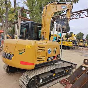 Miniexcavadora de excavadora SANY SY75 SANY de segunda mano, excavadora SANY de segunda mano con miniexcavadora SY55 SY60 Pro, en stock - Product Image 4