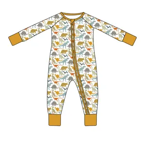 Custom New Born Baby Clothes Sets 0-3 Months For Baby Girls Floral Designs Bubble Rompers 6-12 Months Baby Clothing Sets