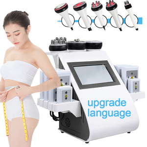 Appareil de Cavitation Ciblée pour la Réduction des Graisses avec Vacuum, RF et Pads Laser, pour le Remodelage de la Taille et des Jambes, l'Élimination du Double Menton et le Raffermissement de la Peau - Product Image 6