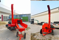 Runjin nouvelle condition hachoir à fourrage coupe-paille d'herbe ensilage fourrage concasseur ferme hachoir à paille machine de découpe d'herbe