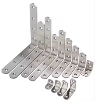 Chine Usine Personnalisable En Acier Inoxydable 304 En Forme De L Support D'armoire D'angle avec Processus D'estampage pour Quincaillerie De Meubles