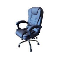 Fauteuil de bureau de direction ergonomique à dossier haut en maille PU, réglable en hauteur et pivotant, pour la vente en gros