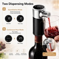 Dispensador de Licor Eléctrico Inteligente Recargable por USB, Vertido Automático, Volumen Ajustable para Whisky, Vino, Bar, Hogar, Fiestas, Regalos Corporativos