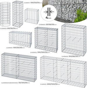 200x100x50 Hàn gabion hộp gabion giỏ mạ kẽm hàn gabion hộp kim loại đá trang trí tường - Product Image 2