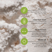 Poudre nettoyante à l'acide salicylique BHA, nettoyant exfoliant pour le visage, nettoyant pour les pores, pour l'acné, les peaux grasses, éliminateur de peaux mortes, OEM, étiquette privée