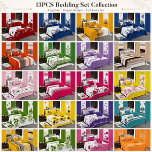 Juego de Ropa de Cama de 13 Piezas a Precio de Fábrica al por Mayor, Juego de Sábanas de Algodón, Proveedor de Textiles para el Hogar Personalizables, Pedidos al por Mayor - Product Image 5