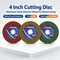 Disque de coupe 107x1.2x16mm, disque de coupe en métal, résine super fine pour meuleuse d'angle, coupe rapide et propre