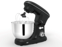 Batteur sur socle planétaire 1400W avec boîtier en plastique ABS, 5L, 10 vitesses, design à tête inclinable, batteur sur socle de cuisine, fabrication OEM directe d'usine
