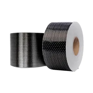 Unidirectionele Ud Koolstofvezel 200G 300G Twill Weave Koolstofvezel Stof Roll Prijs Carbon Doek Fiber Roll