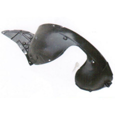 Revestimiento de Guardabarros Delantero para Citroën 2008, Plástico Negro, para Reemplazo o Reparación - Product Image 2