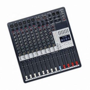 Consola Mezcladora de Audio Digital Profesional de Alta Gama de 10 Canales, Procesador de Efectos de Audio, <span class=keywords><strong>Mezclador</strong></span> de Altavoces Digitales, Aleación de Aluminio - Product Image 1