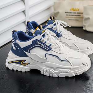 Chaussures de sport décontractées pour hommes, nouvelle collection été 2026, antidérapantes, légères, respirantes, imperméables, en maille, style chunky pour la marche - Product Image 3