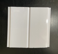 6/7mm plat/rainure Blanco PVC paneles Tablila De PVC blanc PVC panneau de plafond pour la décoration de bureau à domicile