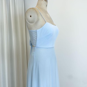 Robes de cocktail chic TEENYEE, style A, avec nœud, bleu ciel, <span class=keywords><strong>robe</strong></span> de demoiselle d'honneur pour femmes, robes de soirée, <span class=keywords><strong>robe</strong></span> de bal - Product Image 6