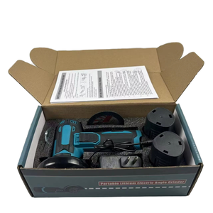 Mini meuleuse d'angle sans fil 12V, <span class=keywords><strong>polisseuse</strong></span> électrique au lithium rechargeable, chanfreineur de carrelage à 45 degrés, sans balais, <span class=keywords><strong>batterie</strong></span> de rechange - Product Image 4