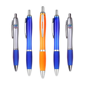 베스트 셀러 맞춤형 로고 플라스틱 볼펜 비즈니스 프로모션을 위한 제조사의 최고 선택 - Product Image 1