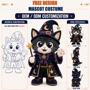 Costume de Mascotte en Peluche Douce Personnalisé pour Noël avec Logo, Tenue de Personnage Adulte pour Fêtes, Festivals et Publicité - Product Image 4