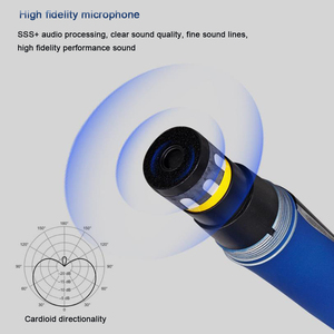 GAW-007B UHF Professionnel <span class=keywords><strong>Micro</strong></span> Main Sans Fil avec 2 Micros 80m Canaux bon pour KTV <span class=keywords><strong>Micro</strong></span> - Product Image 5
