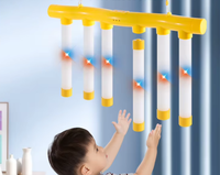 Peralatan Pelatihan Integrasi Sensorik Drop Stick, Mainan Pelatihan Koordinasi Tangan-Mata, Tantangan Refleks, Permainan Tangkap Tongkat
