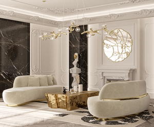 Sofá de cuero italiano, sofá moderno, sala de estar sofás para, respaldo alto de cuero, decoración cómoda para el hogar, conjunto de sofá de cuero curvo, muebles - Product Image 1