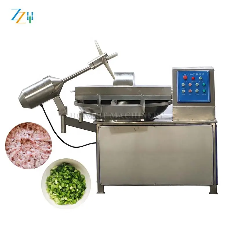 Mesin pemotong mangkuk Output tinggi/mesin pemotong daging cincang/mesin perajang daging