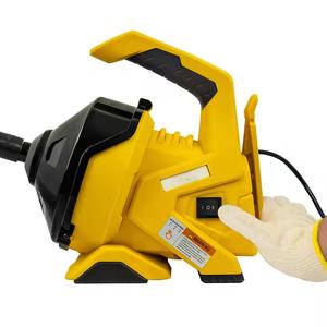 Limpiador de plástico
Máquina de batería de litio
Limpiador de drenaje eléctrico de limpieza potente Máquina de tubería de alcantarillado de serpiente hecha en China - Product Image 3