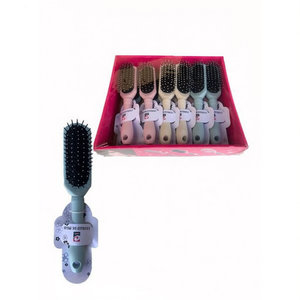 MNJ Hair Brush Set 12Pcs Colorful Handle With Bristles For Daily Use - Product Image 1