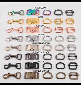 Ganchos Mosquetón Metálicos Giratorios de 10-38mm, Clips de Liberación Rápida de Alta Resistencia para Correas de Perro y Accesorios de Bolsos - Product Image 3