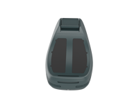 Moulage sur mesure en ABS pour boîtier de pièce à main RF, outillage pour dispositif médical et de beauté portable, boîtier plastique OEM