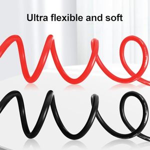 600V 30AWG 28AWG 26AWG 24AWG 22AWG <span class=keywords><strong>20AWG</strong></span> 18AWG 16awg 14awg 12AWG 10awg 8awg 6awg 4awg 2awg mềm Silicone dây cáp - Product Image 4