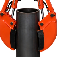 Grappin électrohydraulique pour tuyaux et tubes en acier de 2,5 tonnes pour pont roulant