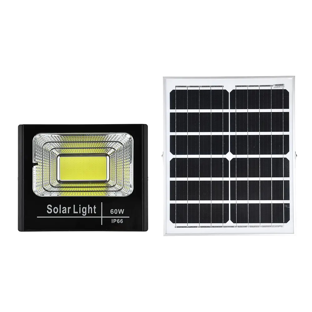 Reflector de luz de inundación solar LED de seguridad para jardín 30W 60W 400W 100W 200W 300W