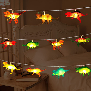 Décoration de <span class=keywords><strong>chambre</strong></span> d'<span class=keywords><strong>enfant</strong></span> Ensemble de petites figurines de dinosaures 10LEDS Fairy Light Dinosaurs String Lights - Product Image 6
