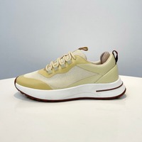 Chaussures basses en tricot tendance et vintage pour hommes, chaussures décontractées plates et élégantes de marque de haute qualité pour hommes