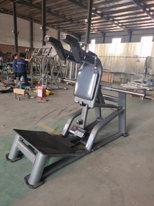 Appareil de musculation à plaques de poids en acier pour fessiers, machine à squats Hack pour clubs de fitness - Product Image 5
