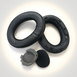 Coussinets d'oreille en cuir protéiné de remplacement pour casque sans fil Sony WH-1000XM2 XM2, coussinets d'oreille en mousse à mémoire de forme souple - Product Image 1