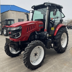 Tracteur agricole 4x4 (4 roues motrices) 70 CV 60 CV 80 CV pour petites vergers et exploitations familiales, avec boîte de vitesses à longue durée de vie - Product Image 2