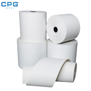 Rollos de Papel Térmico Brillante de 57x30mm y 80x80mm, 48gsm, Directo de Fábrica, para Estaciones de Metro Subterráneo y Autoservicio - Product Image 1