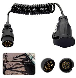 Câble adaptateur de <span class=keywords><strong>remorque</strong></span> EUR 7pin prise de <span class=keywords><strong>remorque</strong></span> à 13pin connexion de prise pour caravanes et camping-cars - Product Image 3
