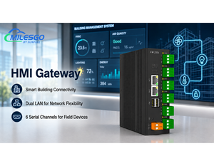 HMI Gateway Milesgo HMI2006-A55, IOT Data Collection Modbus, BACnet to BACnet IP, Modbus TCP, <strong>OPC</strong> <strong>UA</strong>, MQTT, BMS, BTL &amp; CE - Product Image 2
