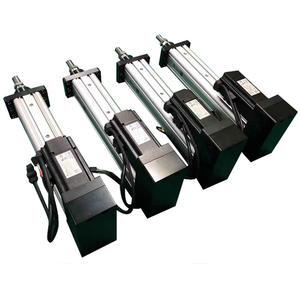 Cylindre d'actionneur linéaire électrique avec servomoteur pour <span class=keywords><strong>simulateur</strong></span> de <span class=keywords><strong>camion</strong></span> à plate-forme de mouvement de course à 4 axes - Product Image 2