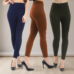 Leggings de yoga pour femmes à taille élastique, dernier design, vente en gros, légers - Product Image 3