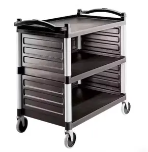 CAMBRO BC340KD110 Mobile Durable Easy Assembly Large Utility Service Cart