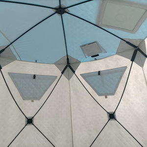 Tente de pêche hivernale sur glace pour le camping et la pêche, <span class=keywords><strong>abri</strong></span> chaud extérieur coupe-vent et résistant à la pluie pour <span class=keywords><strong>plus</strong></span> de personnes - Product Image 6