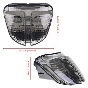 ไฟเบรก LED รถจักรยานยนต์,ไฟเลี้ยวไฟท้ายสัญญาณรวมสำหรับ SUZUKI <span class=keywords><strong>GSXR</strong></span> 600 750 GSXR600 GSXR750 <span class=keywords><strong>K6</strong></span> 2006 2007 - Product Image 2