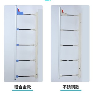 ราวกั้นเตียงสแตนเลสสูง 40 ซม. แบบไม่ปรับได้ สำหรับผู้สูงอายุและเด็ก - Product Image 5