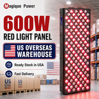 Panel Terapi Cahaya Merah Inframerah Magique Power Professional Multi Wavelength 940nm High Irradiance untuk Pereda Nyeri