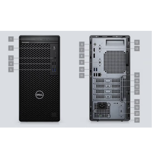 Новый настольный компьютер Dells OptiPlex 3080 с ядерным процессором I5-10500 16 ГБ памяти 1 ТБ жесткий диск для сети - Product Image 6