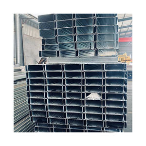 Astm A36, гальванизированная холодноформированная секционная сталь, структурная, C-образная профильная, канальная сталь - Product Image 1